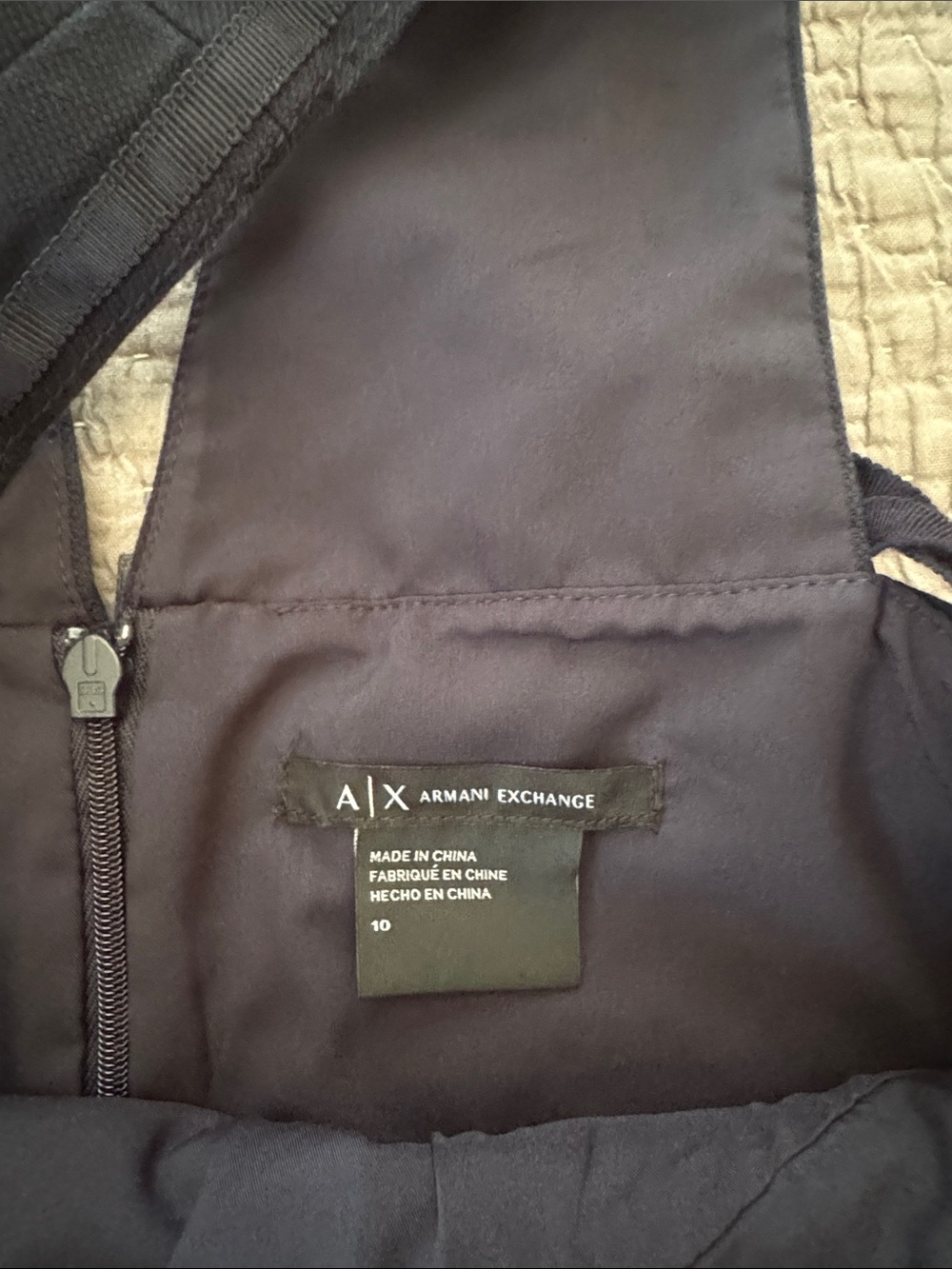 Armani Exchange Navy Dress - Picture 3 of 5